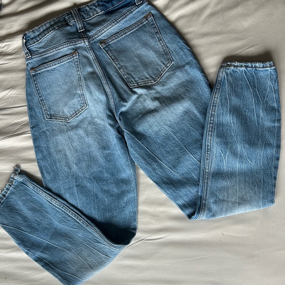 Abercrombie & Fitch Light Blue High Rise Skinny Jeans - Picture 4 of 5